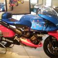 43- One of ten Britten racers built, on display at the Barber Vintage Motorcycle Museum, October 2015.
